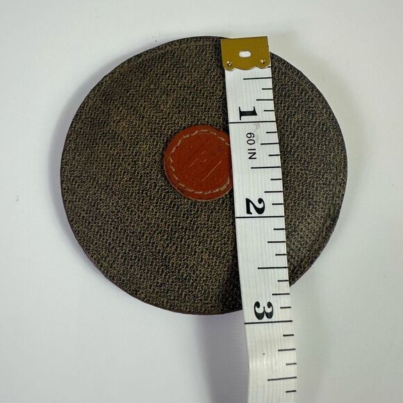 FENDI FF Vintage Mirror Case With Hand Mirror - Picture 9 of 9